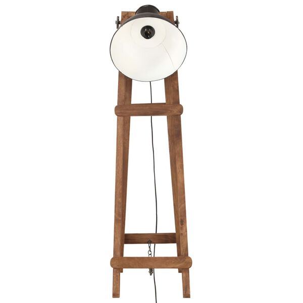 vidaXL p&otilde;randalamp, must, E27, mangopuit