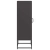 vidaXL Highboard Black 36x39x123 cm K&uuml;lmvaltsitud teras