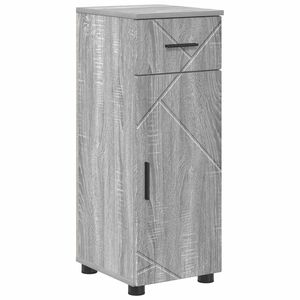 vidaXL Vannitoa kapp Hall Sonoma 30 x 35 x 80 cm Tehispuit & Metall