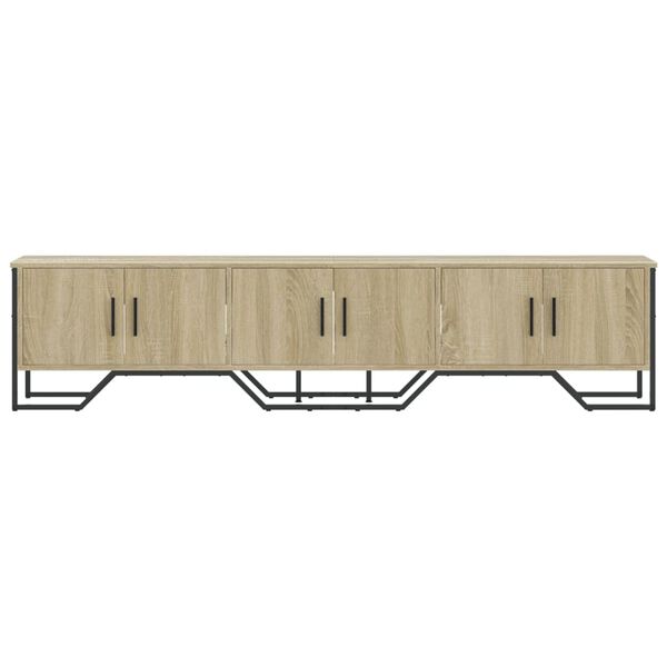 vidaXL telerikapp, Sonoma tamm, 180x34x41 cm, tehispuit