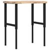 vidaXL t&ouml;&ouml;laud, 80 x 60 x (73-99,5) cm, akaatsiapuit, ristk&uuml;lik