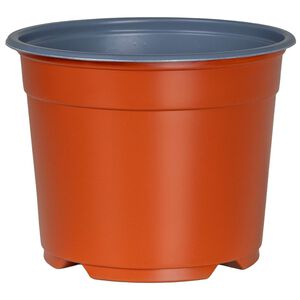 vidaXL Lillepott 50 pcs Terrakota &Oslash; 15 x 12.5 cm Plastmass