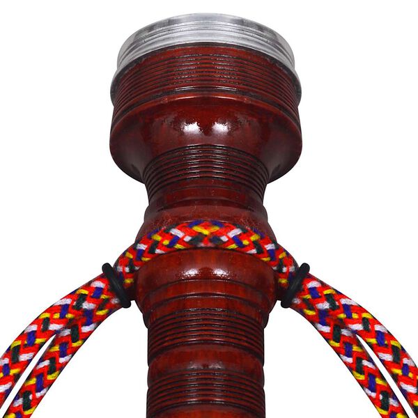 vidaXL &Scaron;oti torupill, punane, &scaron;otiruuduline