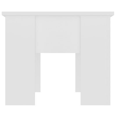 vidaXL kohvilaud, valge, 79x49x41 cm, tehispuit