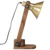 vidaXL laualamp, 25 W, antiik, messing, 23x13x52 cm, E27