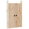 vidaXL K&ouml;&ouml;k uks MEPPEL Pruun tamme 50 x 9 x 82 cm M&auml;nnipuit