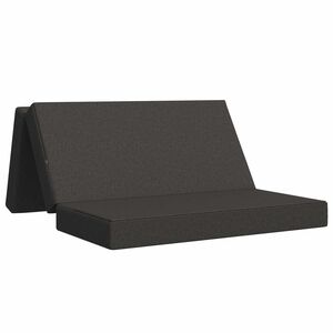 vidaXL Kokkupandav diivanvoodi 140 x 67 x 45 cm Tumehall