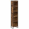 vidaXL Raamaturiiul 40 x 30 x 189,5 cm Tehispuit Suitsu tamm