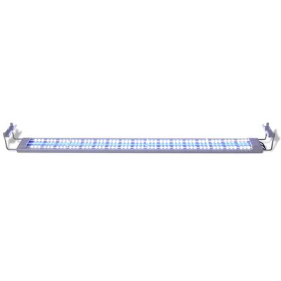 vidaXL LED-valgusega akvaariumilamp 100-110 cm, alumiinium IP67