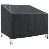 vidaXL Aiam&ouml;&ouml;bli Kate Must 96 x 79 x 74 cm 210D Oxford Kangas