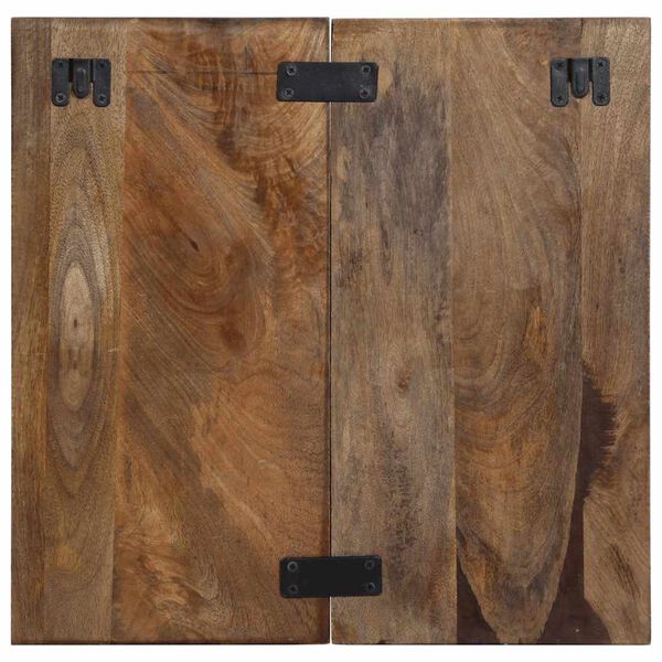 vidaXL &ouml;&ouml;kapp, mitmev&auml;rviline 50x27x50 cm taaskasutatud t&auml;ispuit