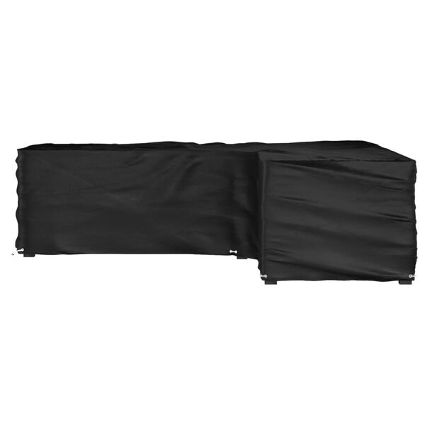 vidaXL L-kujuline aiam&ouml;&ouml;bli kate, 16 aasaga, 250x250x70 cm