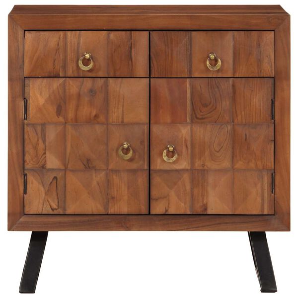 vidaXL kummut, meekarva, 70x35x70 cm, toekas akaatsiapuit