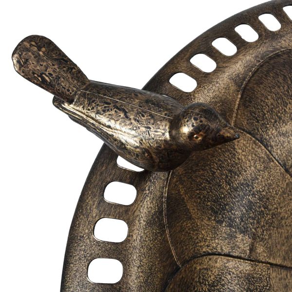 vidaXL linnuvann, pronksjas, plastist