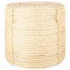 vidaXL k&ouml;is 100% sisal 6 mm 50 m