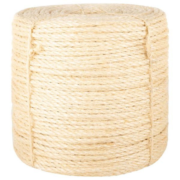 vidaXL k&ouml;is 100% sisal 6 mm 50 m