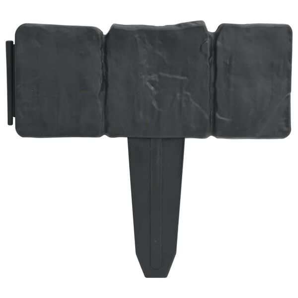 vidaXL plastist aia / muru kiviääris 41 tk 10 m