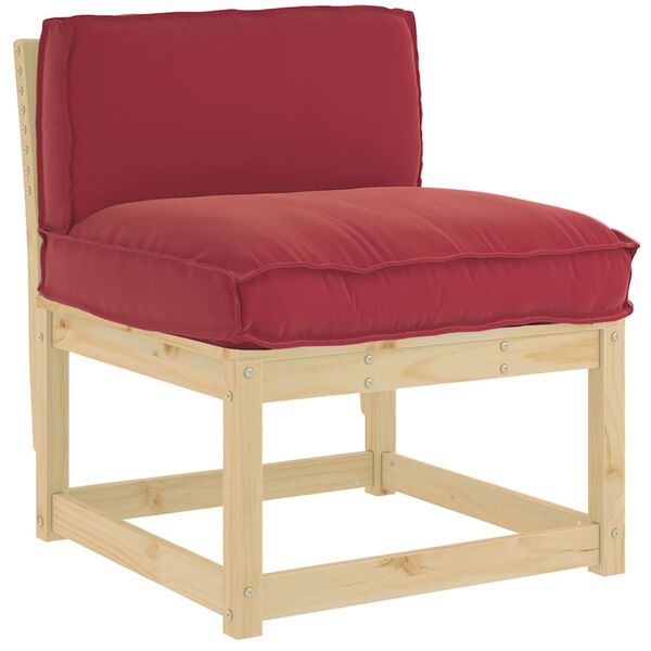 vidaXL Padi Veinpunane 80 x 40 x 12 cm Oxfordi kangas