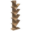 vidaXL Puuraamatukapp 6-tasandiline 30 x 18 x 100 cm Tehispuit