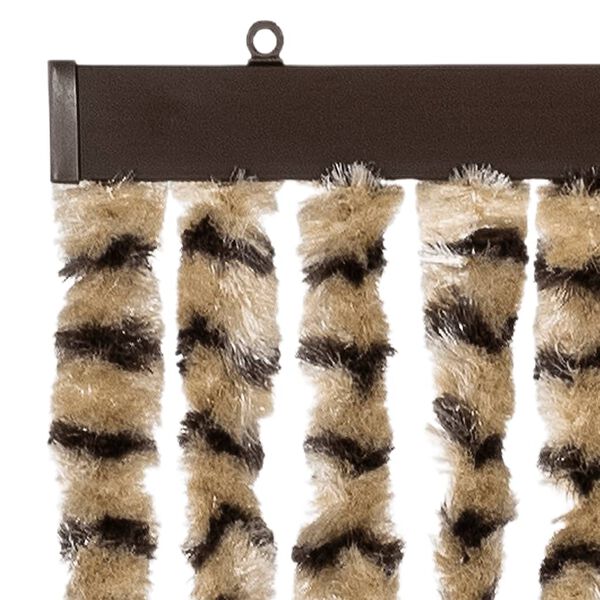 vidaXL putukakardin beež ja pruun, 90 x 220 cm, šenill