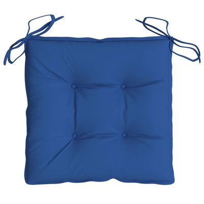 vidaXL tooli istmepadjad 2 tk, sinine, 50 x 50 x 7 cm, kangas
