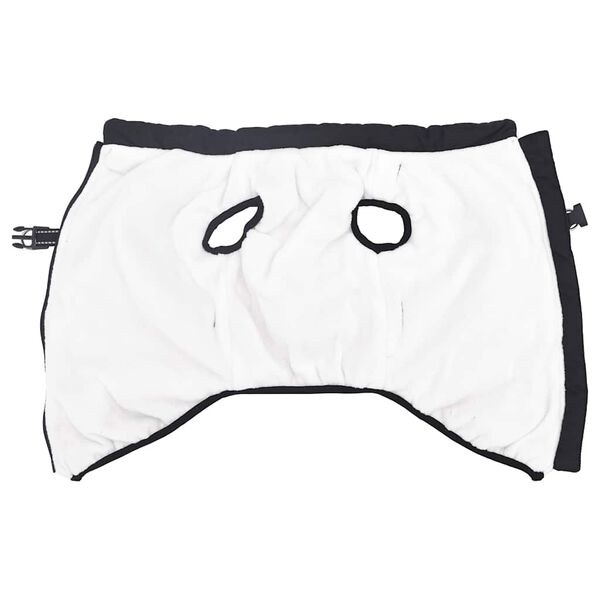 vidaXL koeramantel rakmetega veekindel peegeldav, tumesinine, L52