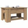 vidaXL diivanilaud Artisan tamm 79x49x41 cm Engineered Wood
