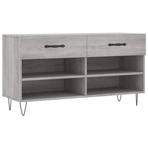 vidaXL jalatsipink, hall Sonoma tamm, 102 x 35 x 55 cm, tehispuit