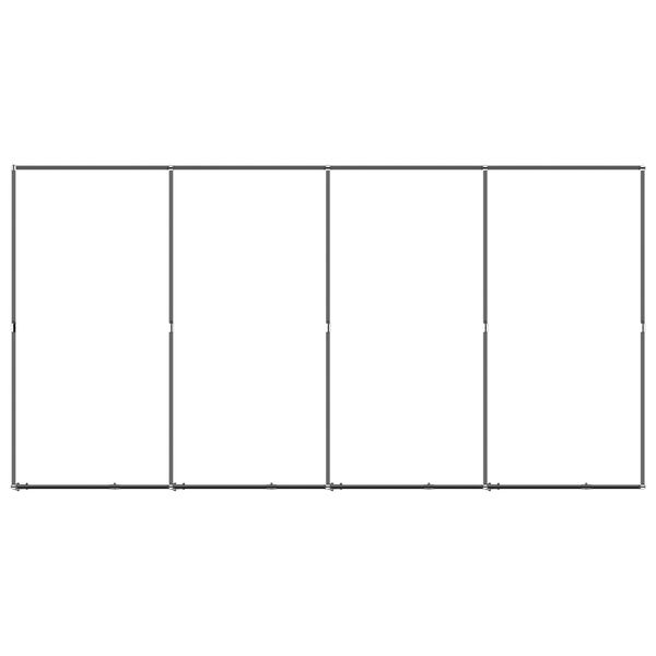 vidaXL koeraaedik, teras, 7,37 m&sup2;