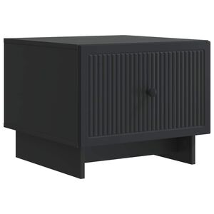 vidaXL Kohvilaud sahtliga Must 49 x 50 x 40 cm Tehispuit
