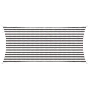 vidaXL P&auml;ikesetelgi sail Helehall ja valge 2 x 4,5 m HDPE