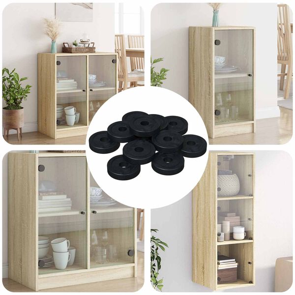 vidaXL sobib lame seibile 36000 pcs Must &empty;15 x 3 mm PVC ko-pol&uuml;meer