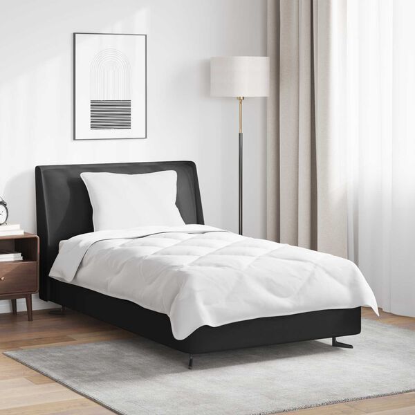 vidaXL Teki komplekt padjaga 2 pcs Valge Mikrofiiber