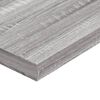 vidaXL seinariiulid 4 tk, hall Sonoma tamm, 60x10x1,5 cm, tehispuit