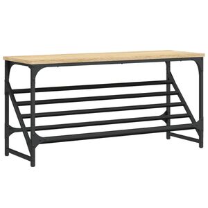 vidaXL kingariiul, Sonoma tamm, 90 x 30 x 45 cm, tehispuit