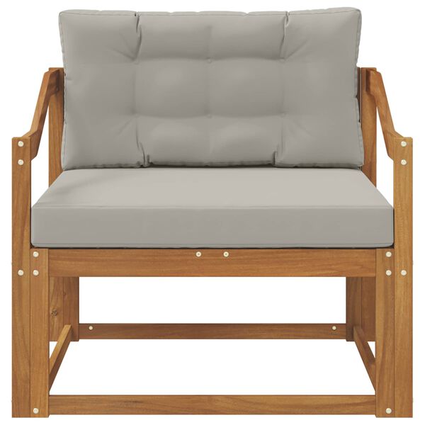 vidaXL V&auml;ljas Keskmine Diivan Tugev akatsiapuu Neutraalne