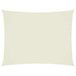vidaXL oxford-kangast p&auml;ikesepuri, ristk&uuml;lik, 3 x 6 m kreemjas