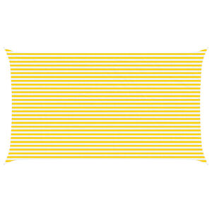vidaXL P&auml;ikesepuri Kollane ja Valge 7 x 4 m 100% pol&uuml;ester Oxford