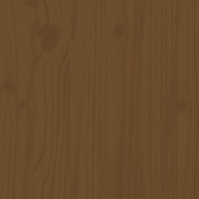 vidaXL seeniorivoodi, meepruun, 120 x 200 cm, männipuit