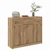 vidaXL puhvetkapp Artisan Oak 91x28x75 cm Engineered Wood