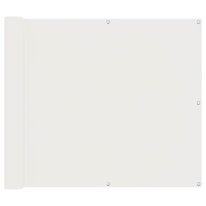 vidaXL R&otilde;du Eesriie Valge 100 x 200 cm Oxfordi kangas