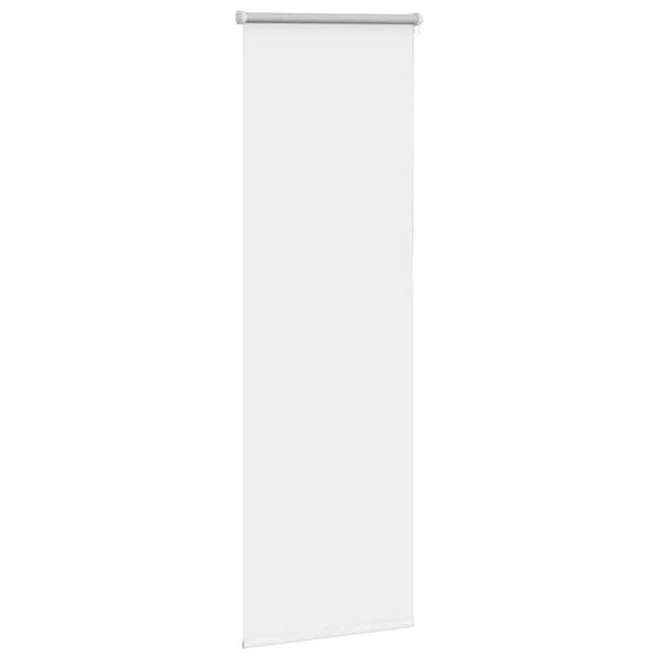 vidaXL Ruloo pimendav valge 40x130 cm Kanga laius 35,7 cm pol&uuml;ester