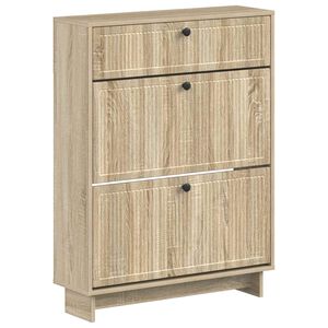 vidaXL Kinga kapp EDE 78 x 24 x 103 cm Tehispuit Sonoma tamm