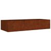 vidaXL taimekast, 200 x 80 x 40 cm, Corten-teras