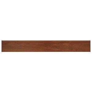 vidaXL Akna aluskate Pruun puit 80 x 10 x 4,5 cm PVC