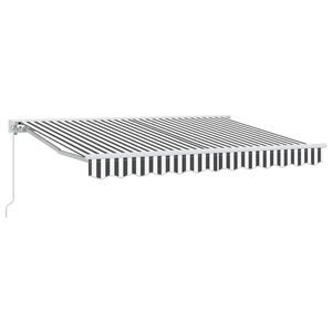 vidaXL Kailastud raam Anthracite ja valge 250 x 200 cm