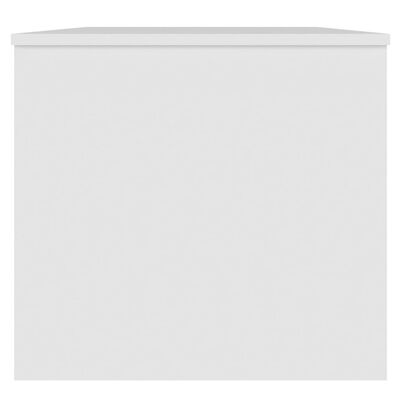 vidaXL kohvilaud, valge, 102x50,5x46,5 cm, tehispuit