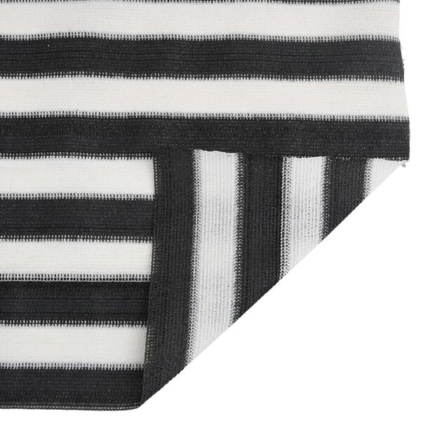 vidaXL privaatsusv&otilde;rk, antratsiithall ja valge, 1,8x10 m HDPE 75 g/m&sup2;