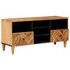 vidaXL Ladustamiskapid Pruun 100 x 33,5 x 46 cm Tugev mango puu