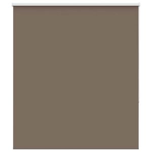 vidaXL pimendav ruloo coffee 135x130 cm kanga laius 131,6 cm pol&uuml;ester